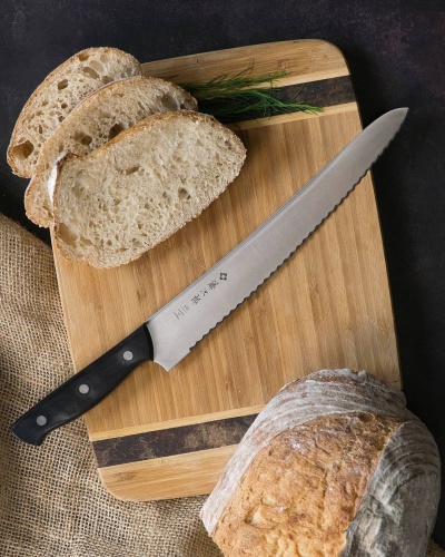 Хлебный нож TOJIRO F-687 фото 4